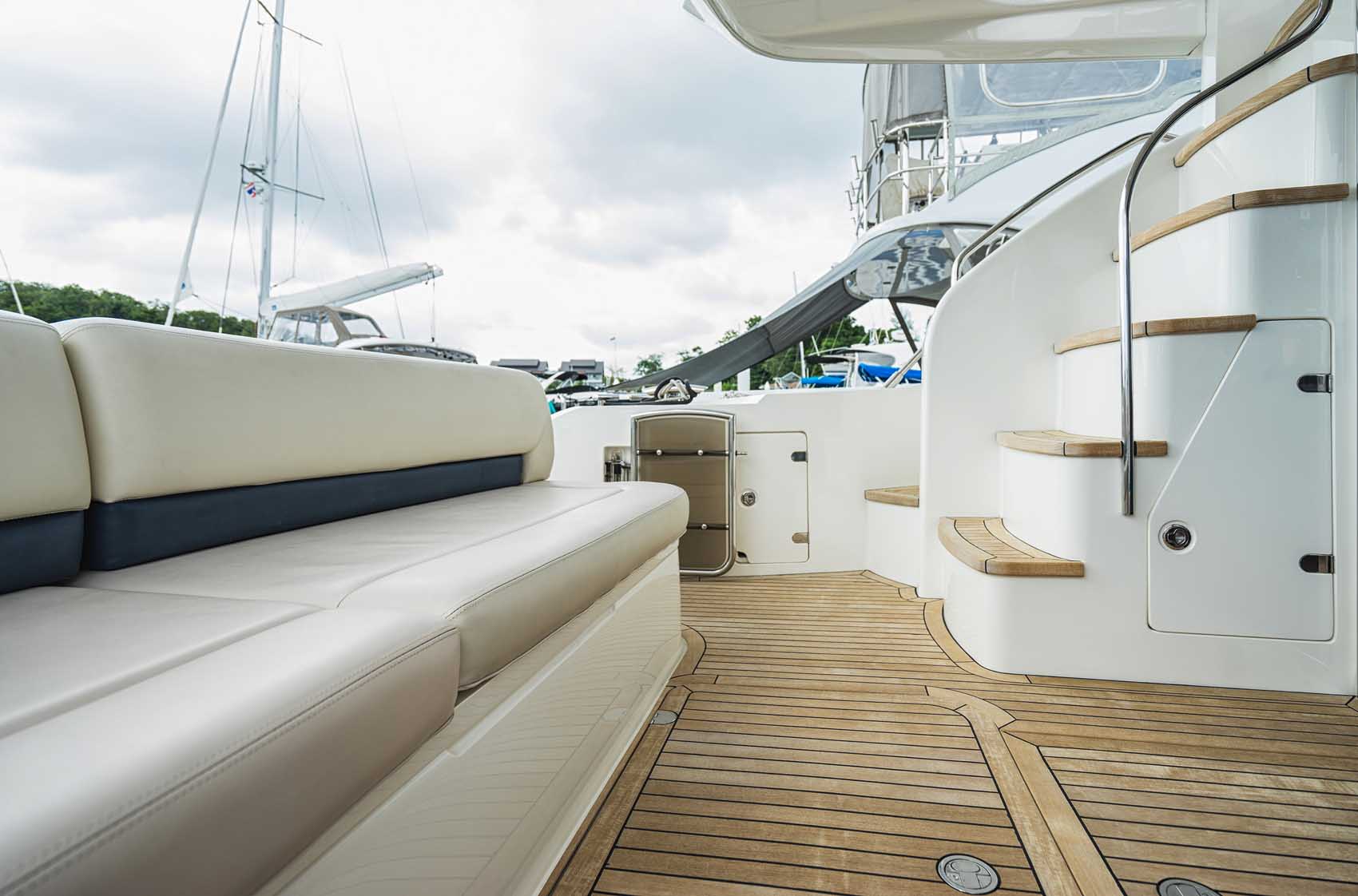 Luxury Yacht in Italian Leather