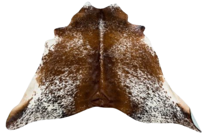 Cowhide Rug - Speckled Brown Dark