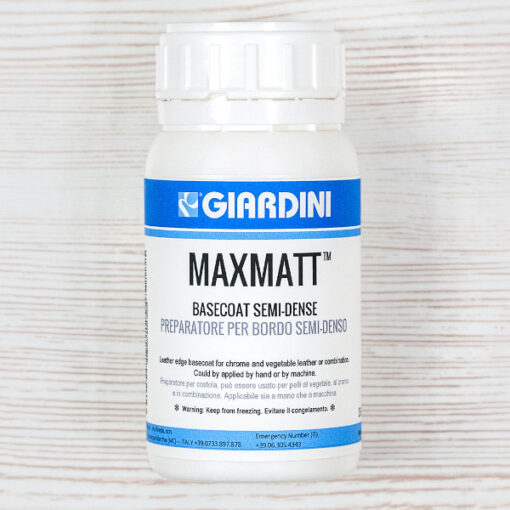 Maxmatt Basecoat Semi Dense | Leather Edge Preparation