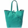 Italian Leather Shopping Tote