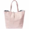 Italian Leather Shopping Tote