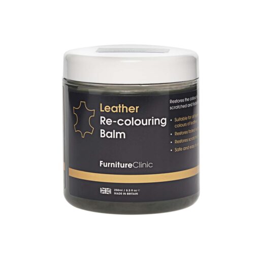 The Leather Clinic Leather Filler Repair Kit | Fix Scratches & Scuffs, Fill  Holes & Cracks in any Leather Item | Filler, Sandpaper and Applicator