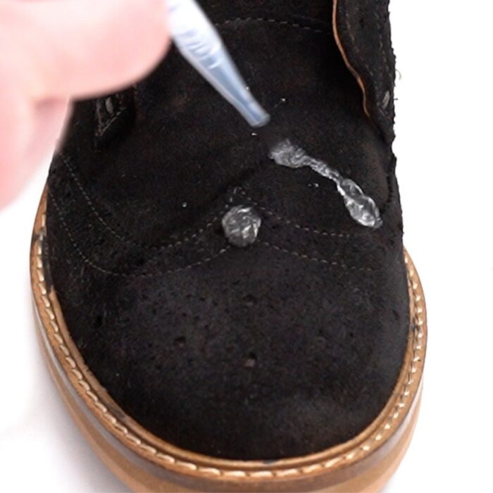 Use after using the Suede Cleaner