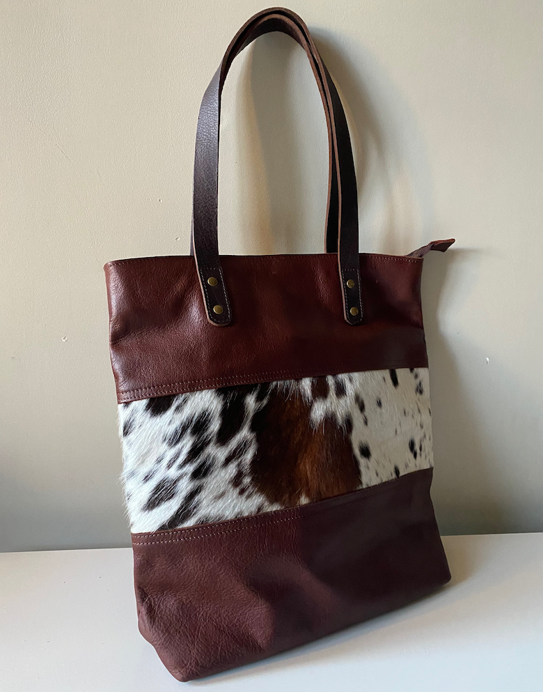 Texas Saddle - Genuine Leather Tote Bag | Italian Leather