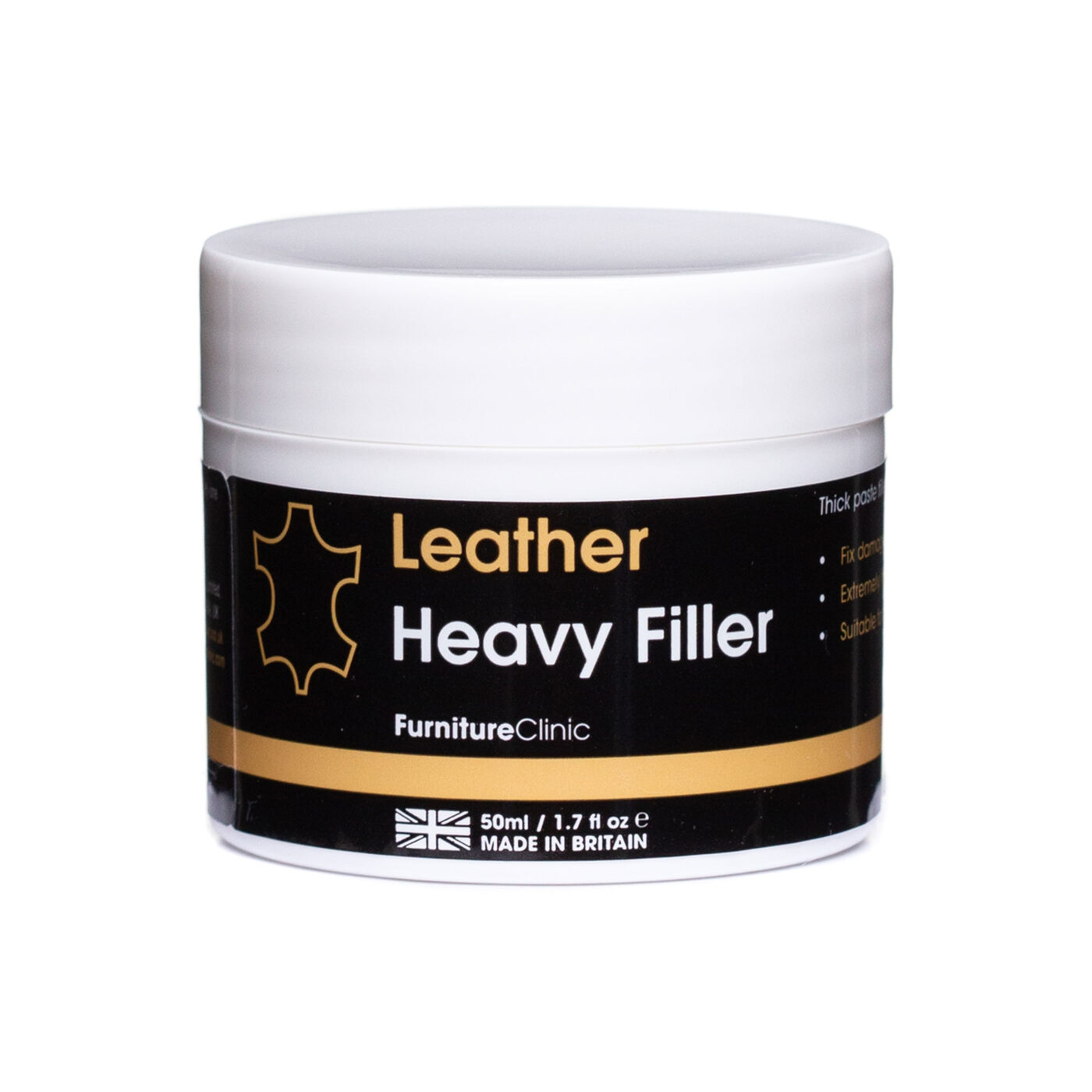 Heavy Filler for Leather Italian Leather