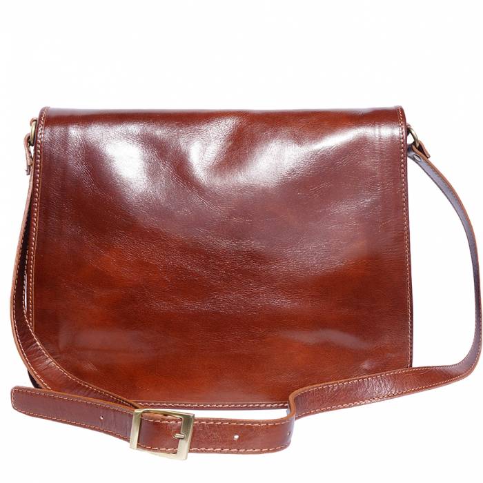 Luca Messenger Bag | Italian Leather