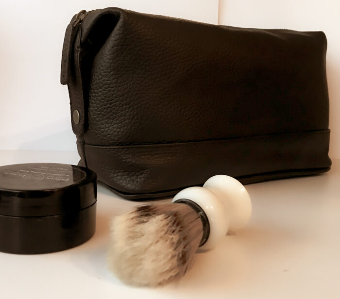 Genuine Leather Toiletry Bag